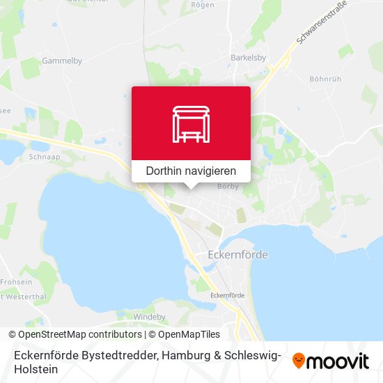 Eckernförde Bystedtredder Karte