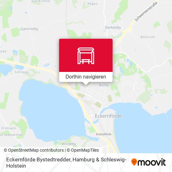 Eckernförde Bystedtredder Karte