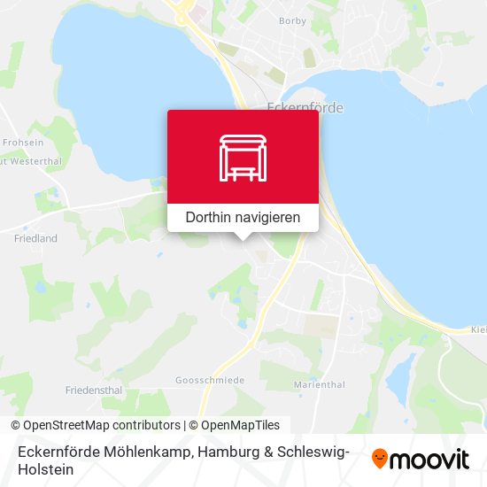 Eckernförde Möhlenkamp Karte