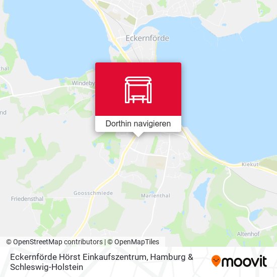 Eckernförde Hörst Einkaufszentrum Karte