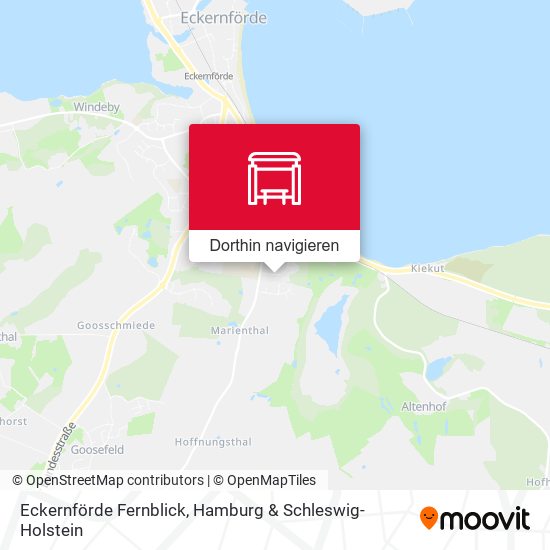 Eckernförde Fernblick Karte