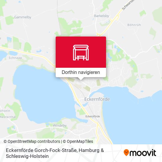Eckernförde Gorch-Fock-Straße Karte