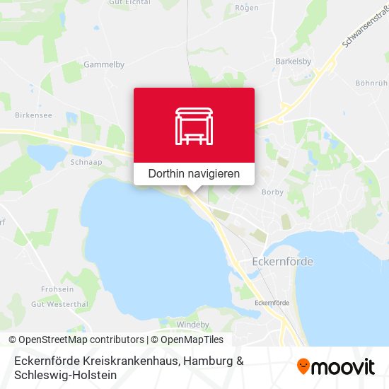 Eckernförde Kreiskrankenhaus Karte
