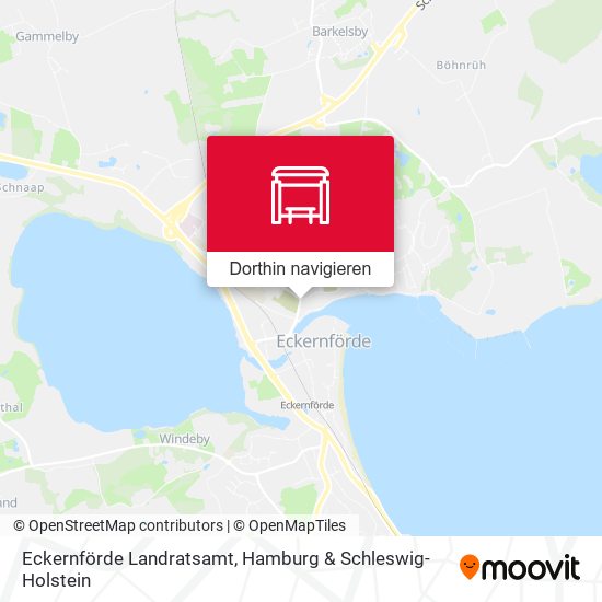 Eckernförde Landratsamt Karte