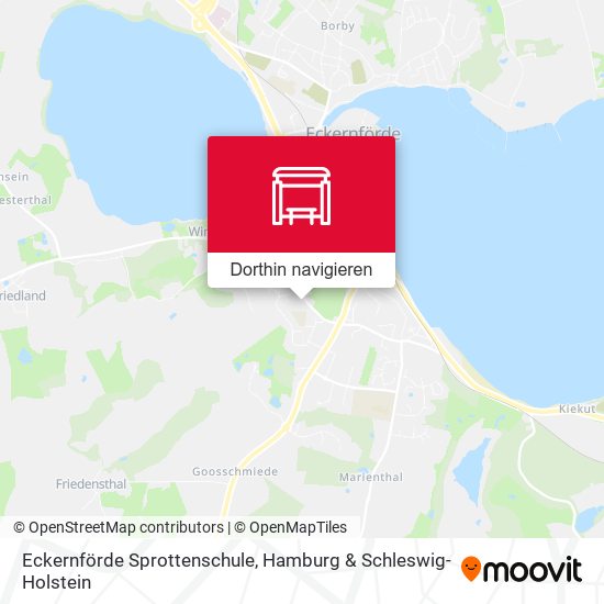 Eckernförde Sprottenschule Karte