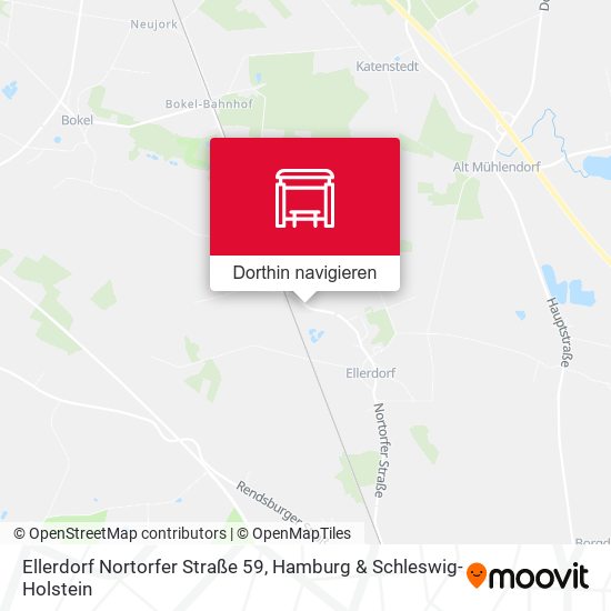Ellerdorf Nortorfer Straße 59 Karte