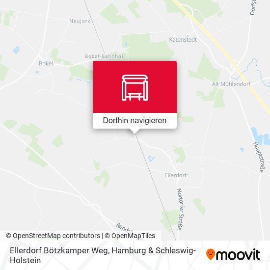 Ellerdorf Bötzkamper Weg Karte