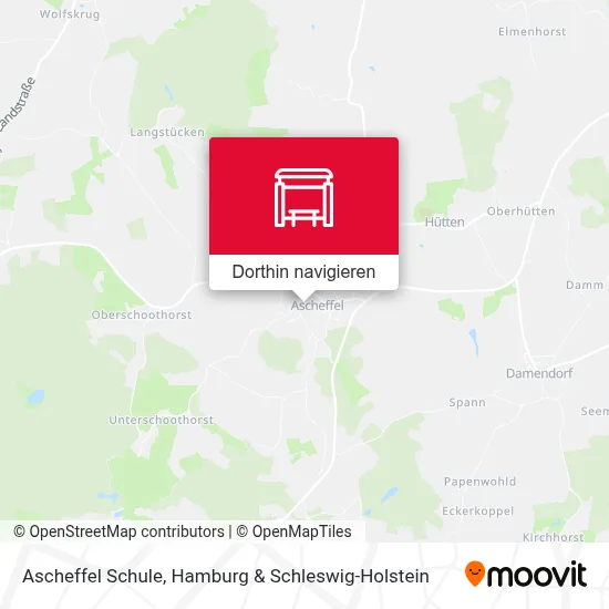 Ascheffel Schule Karte