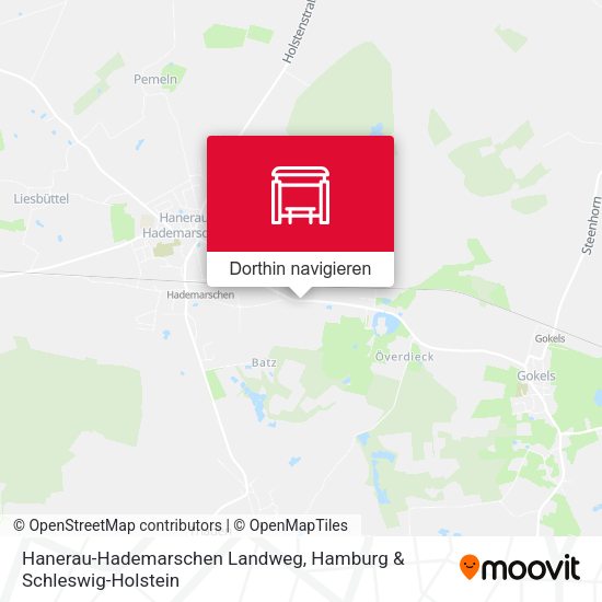 Hanerau-Hademarschen Landweg Karte