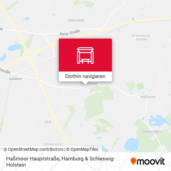 Haßmoor Hauptstraße Karte