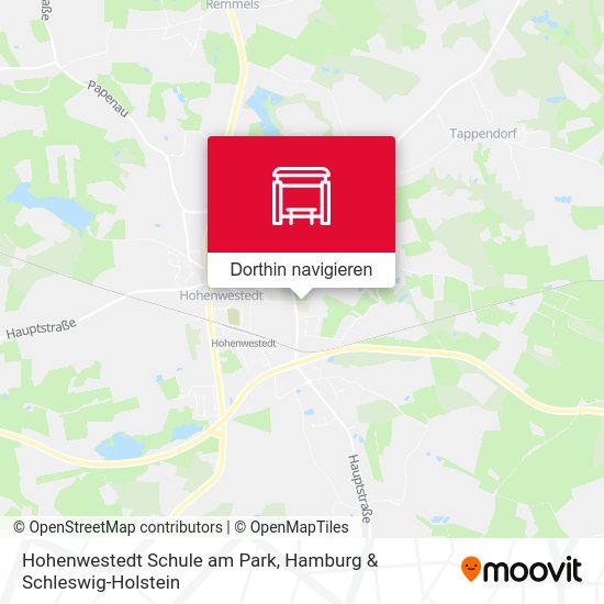 Hohenwestedt Schule am Park Karte