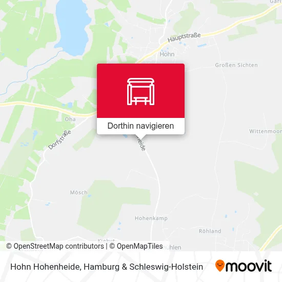 Hohn Hohenheide Karte