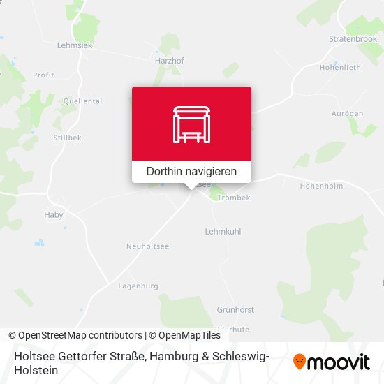 Holtsee Gettorfer Straße Karte