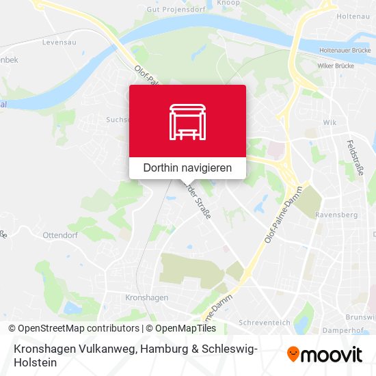 Kronshagen Vulkanweg Karte