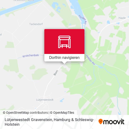 Lütjenwestedt Gravenstein Karte