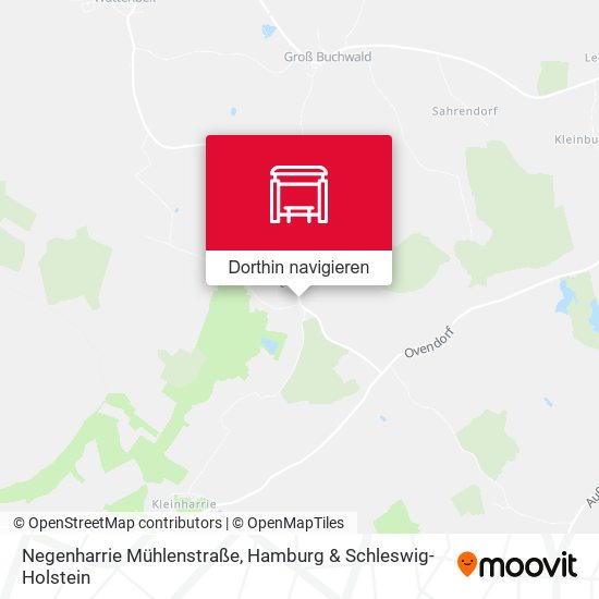 Negenharrie Mühlenstraße Karte