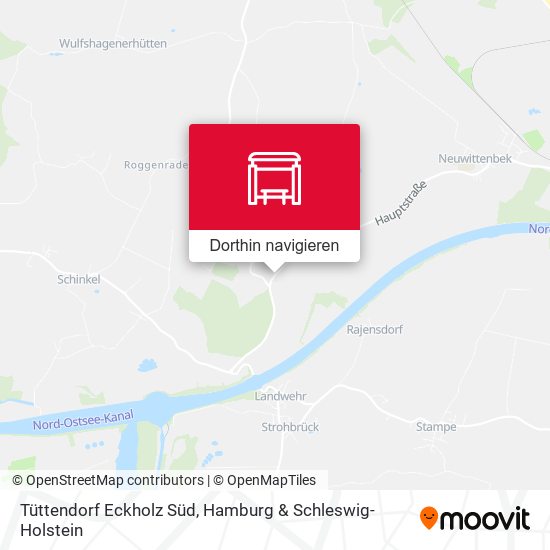 Tüttendorf Eckholz Süd Karte