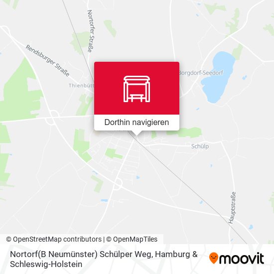 Nortorf(B Neumünster) Schülper Weg Karte