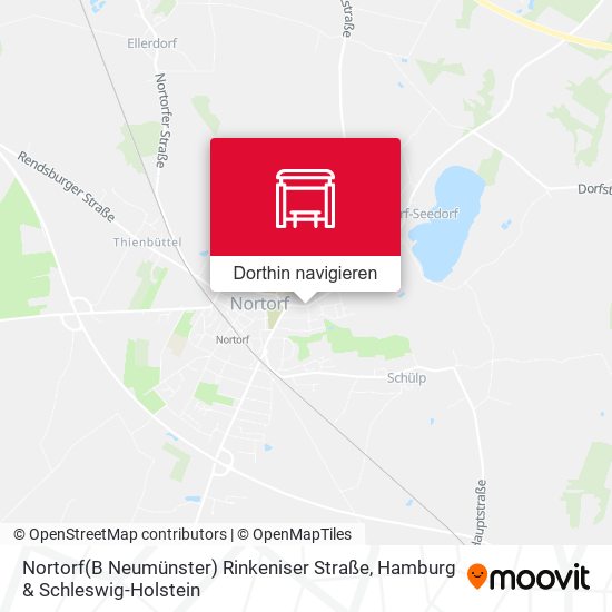 Nortorf(B Neumünster) Rinkeniser Straße Karte