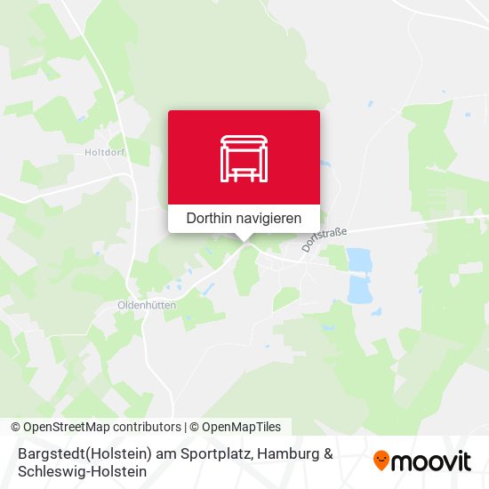 Bargstedt(Holstein) am Sportplatz Karte