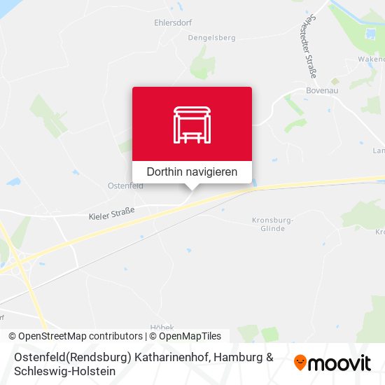 Ostenfeld(Rendsburg) Katharinenhof Karte