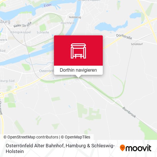 Osterrönfeld Alter Bahnhof Karte