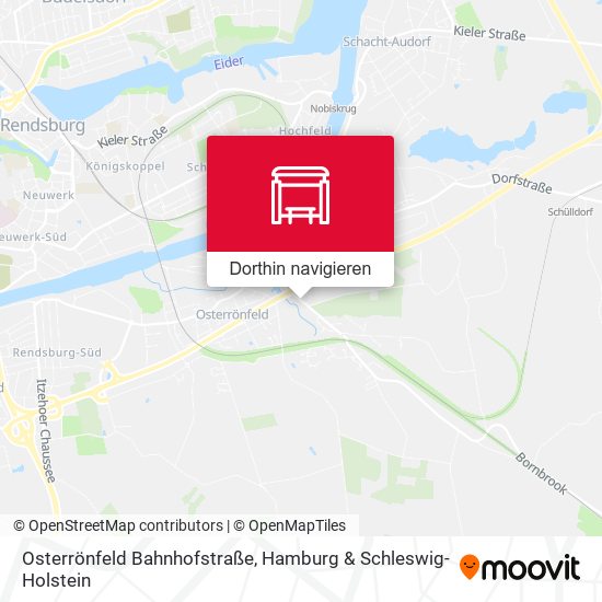 Osterrönfeld Bahnhofstraße Karte