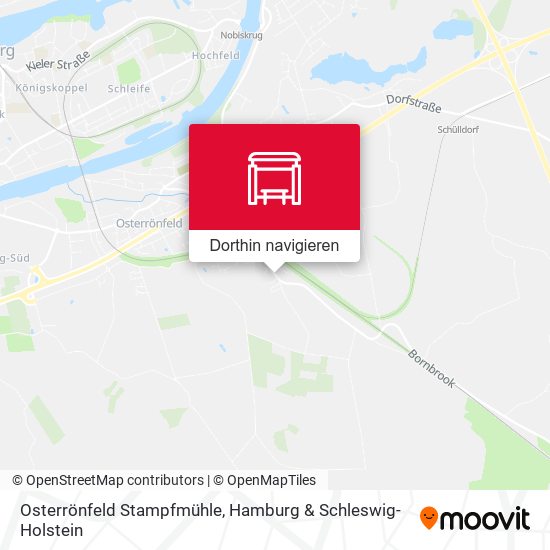Osterrönfeld Stampfmühle Karte