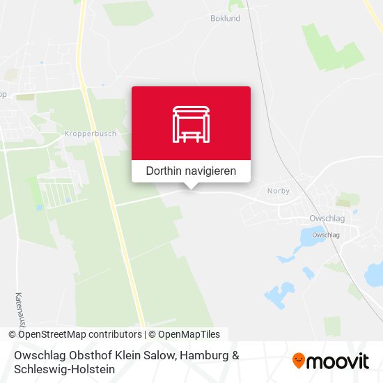 Owschlag Obsthof Klein Salow Karte