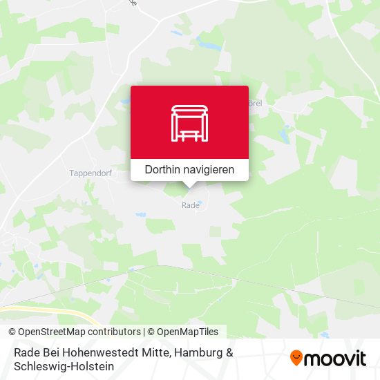 Rade Bei Hohenwestedt Mitte Karte