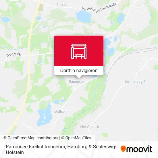 Rammsee Freilichtmuseum Karte