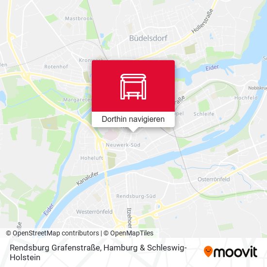 Rendsburg Grafenstraße Karte