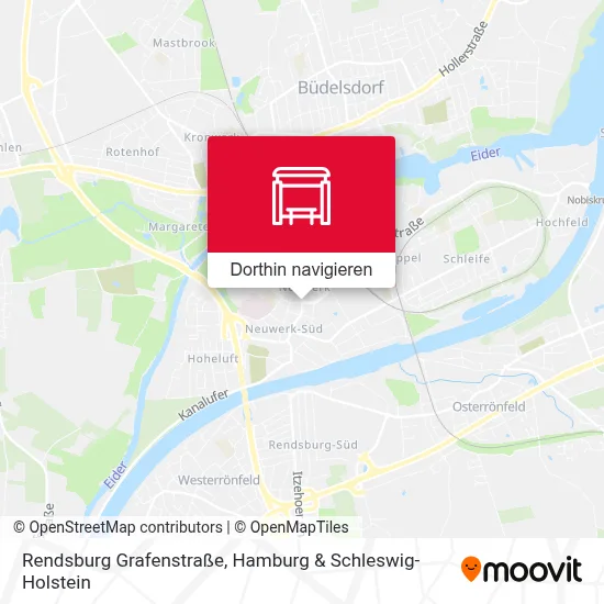 Rendsburg Grafenstraße Karte