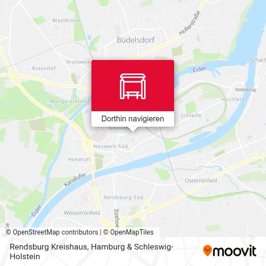 Rendsburg Kreishaus Karte