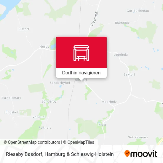 Rieseby Basdorf Karte