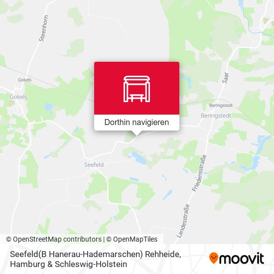 Seefeld(B Hanerau-Hademarschen) Rehheide Karte