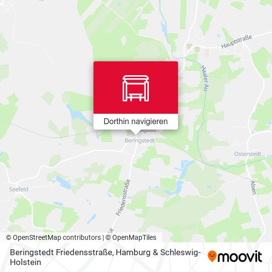 Beringstedt Friedensstraße Karte
