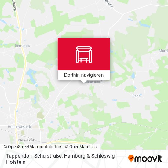 Tappendorf Schulstraße Karte