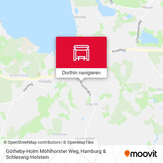 Götheby-Holm Möhlhorster Weg Karte