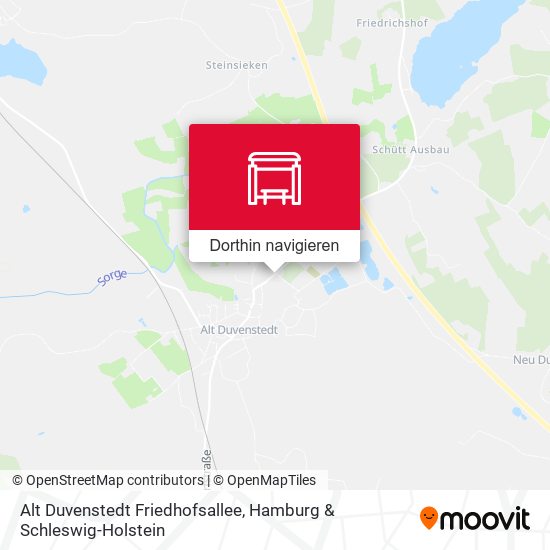 Alt Duvenstedt Friedhofsallee Karte