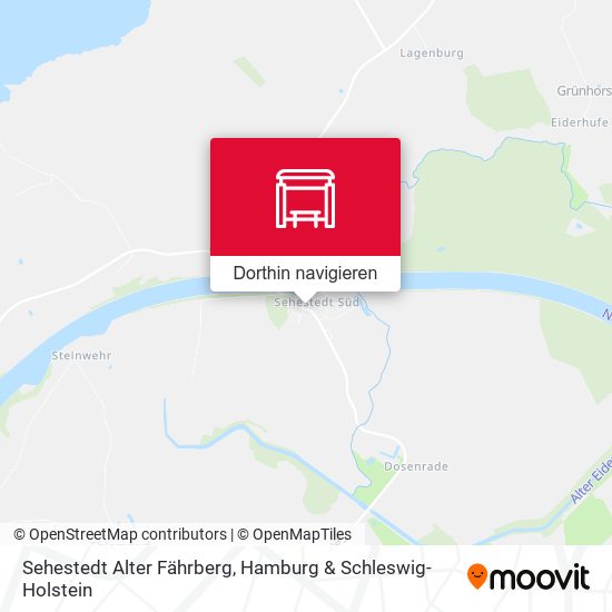 Sehestedt Alter Fährberg Karte