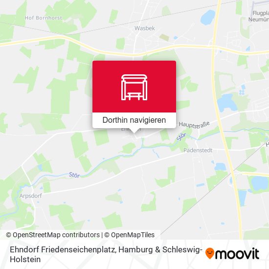 Ehndorf Friedenseichenplatz Karte