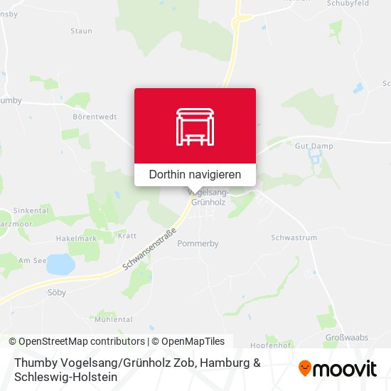 Thumby Vogelsang/Grünholz Zob Karte