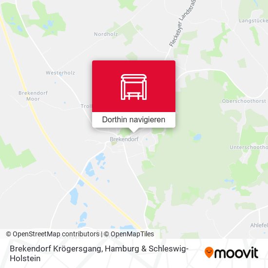 Brekendorf Krögersgang Karte