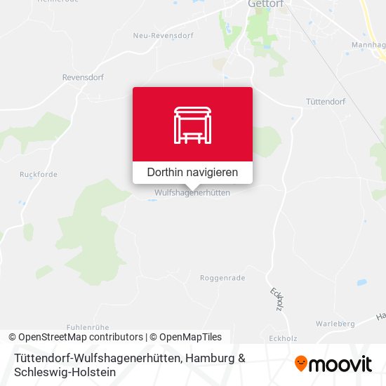 Tüttendorf-Wulfshagenerhütten Karte
