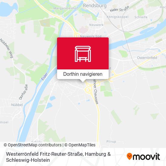 Westerrönfeld Fritz-Reuter-Straße Karte