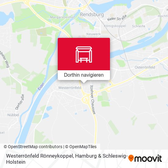 Westerrönfeld Rönneykoppel Karte