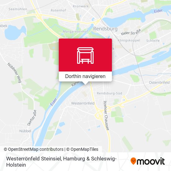 Westerrönfeld Steinsiel Karte