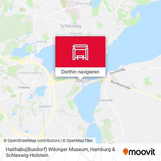 Haithabu(Busdorf) Wikinger Museum Karte