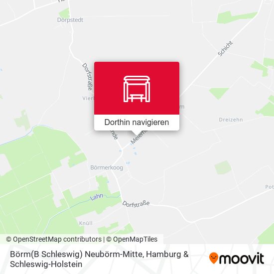Börm(B Schleswig) Neubörm-Mitte Karte